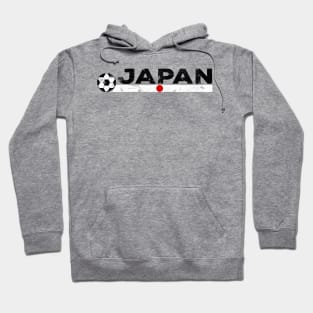 Japan Football Fan. Japan Soccer Design Hoodie